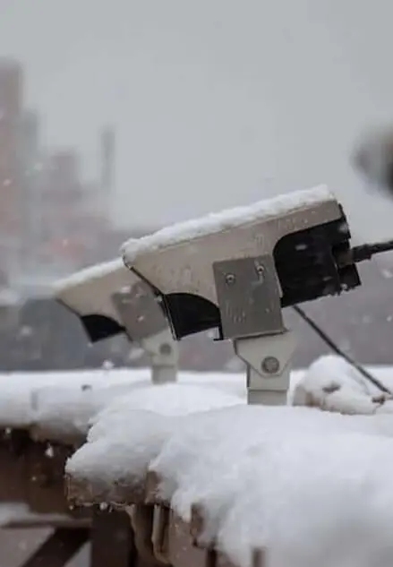 Application de caméra CCTV pour les environnements extrêmement froids
