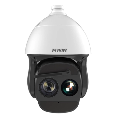 Caméra dôme réseau à bi-spectre thermique et optique