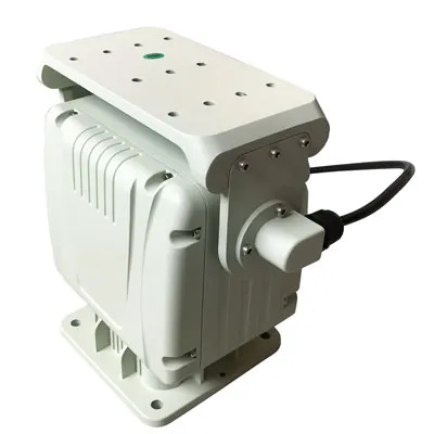 Mini positionneur de tête inclinable pour l'extérieur avec pignon de ver, vitesse variable, capacité de charge de 10kg (20,05Ib)