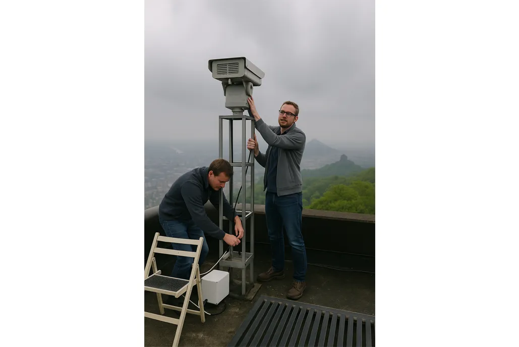 Cas de déploiement de la surveillance en Italie Mountain-Top Lookout