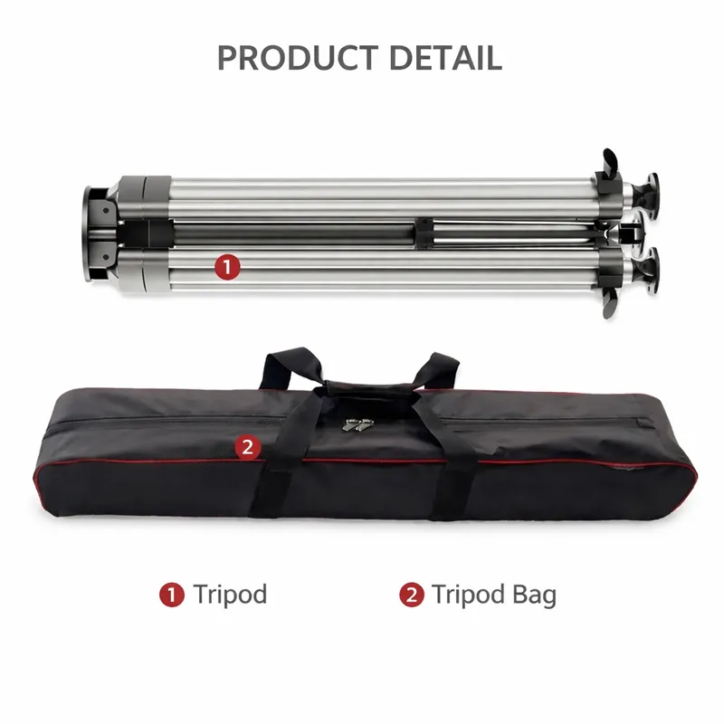 Trépied de charge ZN-T200 200kg(440.92lb) pour unité d'inclinaison de la casserole