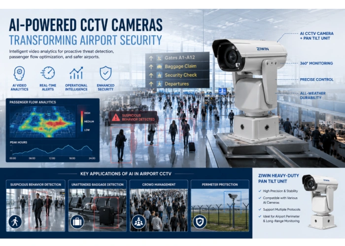Comment les caméras de vidéosurveillance dopées à l'IA transforment la sécurité aéroportuaire en 2026